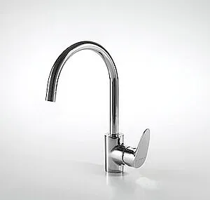 Смеситель для кухни Bravat Drop хром F74898C-1, 3