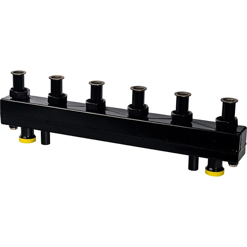 Распределительный коллектор 3 контура с гидрострелкой 1½&quot;н x 1½&quot;нг Stout SDG-0018-004003