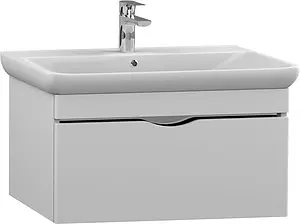 Тумба-умывальник подвесная ISVEA Viva 80 белый 21VVS001080I+10VV50081SV Тумба-умывальник подвесная ISVEA Viva 80 белый 21VVS001080I+10VV50081SV, 1