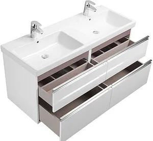 Тумба-умывальник подвесная Roca The Gap 120 белый глянец ZRU9307637+A3270YS000 Тумба-умывальник подвесная Roca The Gap 120 белый глянец ZRU9307637+A3270YS000, 5