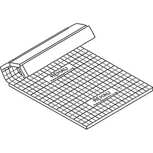 Плита для теплого пола 2000x1000x50мм Rehau 12623931001, 2
