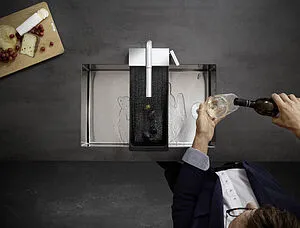 Смеситель для кухни с выдвижным изливом Hansgrohe Aquno Select M81 250 2jet sBox хром 73830000 Смеситель для кухни с выдвижным изливом Hansgrohe Aquno Select M81 250 2jet sBox хром 73830000, 4