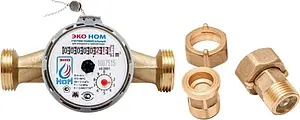 Счетчик воды Ду20 ЭКО НОМ СВ 20-130+КМЧ-20-ОК СВ20-003 Счетчик воды Ду20 ЭКО НОМ СВ 20-130+КМЧ-20-ОК СВ20-003, 1