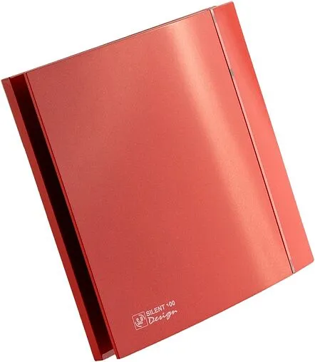 Вентилятор вытяжной Soler &amp; Palau SILENT-200 CZ RED DESIGN 4C