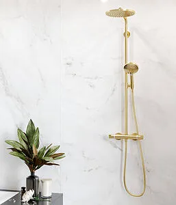 Лейка ручного душа Hansgrohe Raindance Select S 120 3jet PowderRain полированное золото 26014990 Лейка ручного душа Hansgrohe Raindance Select S 120 3jet PowderRain полированное золото 26014990, 4