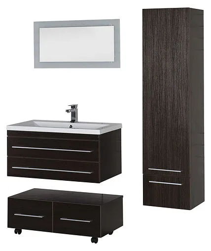 Шкаф-пенал подвесной Aquanet Нота 40 R венге 00159112 Шкаф-пенал подвесной Aquanet Нота 40 R венге 00159112