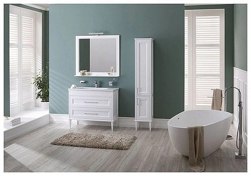 Зеркало Aquanet Бостон М 100 белый 00209674