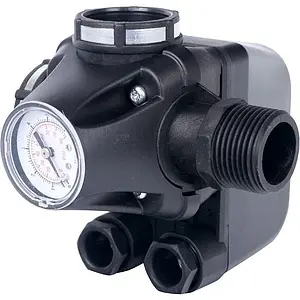 Реле давления с манометром и 3-х выводным штуцером Stout PM5-3W SCS-0001-000053 Реле давления с манометром и 3-х выводным штуцером Stout PM5-3W SCS-0001-000053, 1
