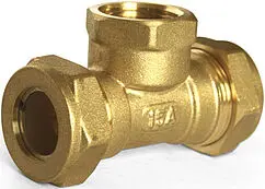 Тройник переходной 25мм x 1"в x 25мм Stahlmann STFL25000125BEF Тройник переходной 25мм x 1"в x 25мм Stahlmann STFL25000125BEF