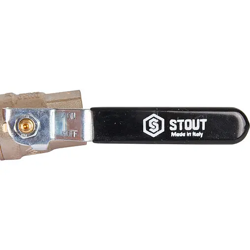 Кран шаровый ½"в x ½"в Stout SVB-0001-000015