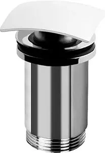 Выпуск автоматический для раковины с переливом Cezares хром CZR-B-SCQ-01 Выпуск автоматический для раковины с переливом Cezares хром CZR-B-SCQ-01, 1