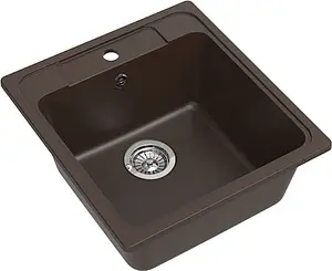 Мойка кухонная Ewigstein Elegant E-R50 шоколад Мойка кухонная Ewigstein Elegant E-R50 шоколад, 3