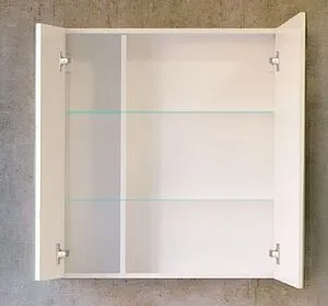 Шкаф-зеркало Raval Quadro-Fest 75 белый Qua.03.75/W, 3