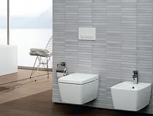 Биде подвесное VitrA Metropole белый 5675B003-0288, 5