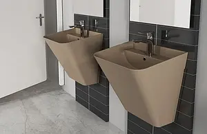 Раковина ISVEA Sott'Aqua 50 коричневый 10SQ37002SV-2H, 4