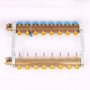 Группа коллекторная с расходомерами 8 отводов 1"в/в x ¾"ек Watts HKV/T 10004202 Группа коллекторная с расходомерами 8 отводов 1"в/в x ¾"ек Watts HKV/T 10004202, 5