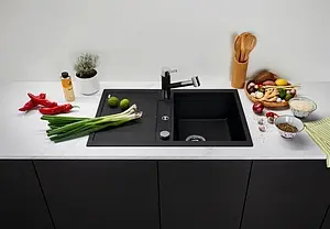 Мойка кухонная Blanco Metra 45 S 78 черный 525914, 4