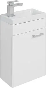 Тумба-умывальник Aquanet Нота 40 L (Moduo) белый 00246954+S-UM-MOD40/1 Тумба-умывальник Aquanet Нота 40 L (Moduo) белый 00246954+S-UM-MOD40/1, 1