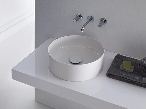 Раковина Laufen Kartell 42 белый 8.1233.1.000.112.1 Раковина Laufen Kartell 42 белый 8.1233.1.000.112.1