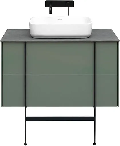 Тумба под умывальник подвесная Allen Brau Reality 90 олива 1.32006.CGM