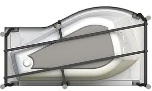 Ванна акриловая Radomir Миранда 168х95 R 2-01-0-2-1-209 Ванна акриловая Radomir Миранда 168х95 R 2-01-0-2-1-209, 3