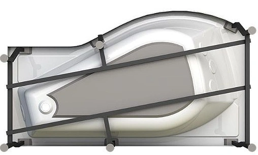 Ванна акриловая Radomir Миранда 168х95 R 2-01-0-2-1-209 Ванна акриловая Radomir Миранда 168х95 R 2-01-0-2-1-209