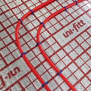 Подложка для теплого пола 1200x3мм x 25м Uni-Fitt 821F0330, 2