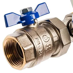 Группа коллекторная с расходомерами 11 отводов 1&quot;в/в x ¾&quot;ек Stout SMB 0473 000011, 5