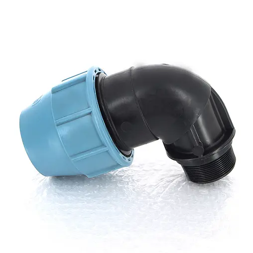 Уголок компрессионный переходной 63мм x 2"н Unidelta 1008064007