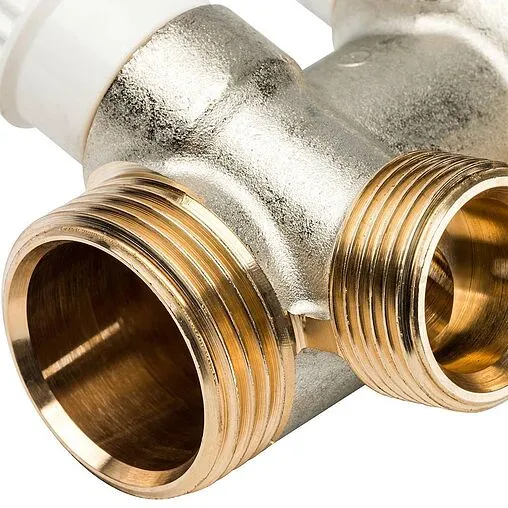 Коллектор запорно-балансировочный проходной 3 отвода ¾&quot;в/н x ½&quot;н Luxor CP 463 68512603