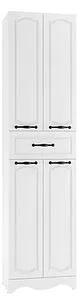 Шкаф-пенал напольный Домино RICH 50 белое дерево DR6014P, 1