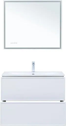 Тумба под умывальник Aquanet Арт 90 белый матовый 00313256