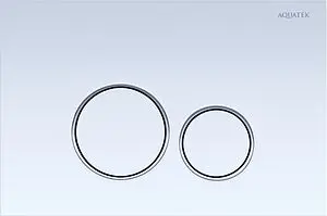 Комплект 5 в 1 Aquatek Либра N KDI15 SET AQUATEK ЛИБРА N KDI15 с кнопкой KDI-0000015 белый глянцевый, 4