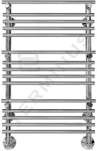 Полотенцесушитель водяной лесенка Terminus Вента люкс П15 450х740 полированная сталь 4620768888564, 1