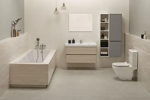 Ванна акриловая Cersanit Crea 180x80 P-WP-CREA*180NL