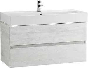 Тумба под умывальник подвесная Cezares Molveno 46 80 Legno Bianco MOLVENO 46-80-2C-SO-LB Тумба под умывальник подвесная Cezares Molveno 46 80 Legno Bianco MOLVENO 46-80-2C-SO-LB, 3