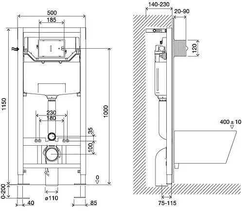 Комплект 5 в 1 Lemark Peneda Expert+Bit+ Glazer Black 100122237 с кнопкой Bit 9802006 черный матовый soft touch