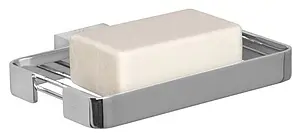 Мыльница Aquanet хром 5711 Мыльница Aquanet хром 5711, 1