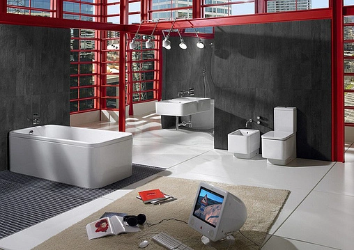 Унитаз-компакт Roca Element белый 342577000+341570000