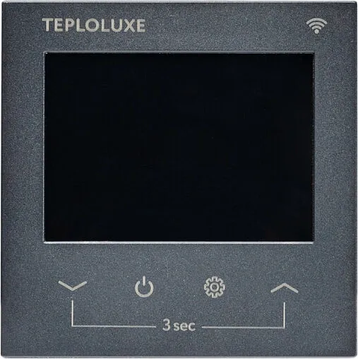 Терморегулятор Теплолюкс Pontus wi-fi Space черный 100037059600