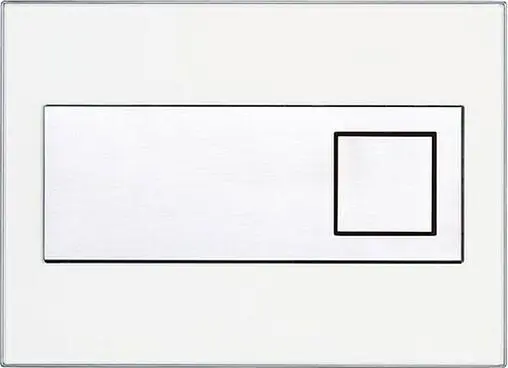 Комплект 6 в 1 Pestan Fluenta Rimless SET40006661DW с кнопкой Diamond белый глянцевый