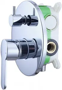 Смеситель для ванны скрытого монтажа Swedbe Platta хром 5518 Смеситель для ванны скрытого монтажа Swedbe Platta хром 5518, 1