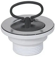 Выпуск для раковины с решеткой и пробкой Mc Alpine полированная сталь MRWW3 Выпуск для раковины с решеткой и пробкой Mc Alpine полированная сталь MRWW3