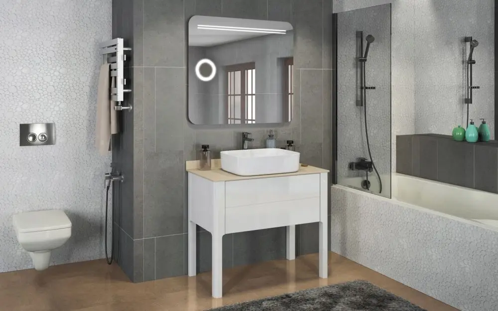 Зеркало с подсветкой Comforty Лондон 90 00004140523CF Зеркало с подсветкой Comforty Лондон 90 00004140523CF, 4