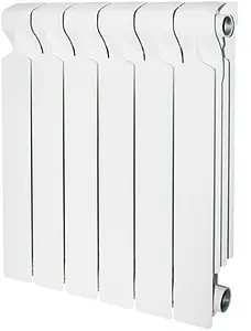 Радиатор алюминиевый 6 секций Stout Vega 500 SRA-0310-050006 Радиатор алюминиевый 6 секций Stout Vega 500 SRA-0310-050006, 1