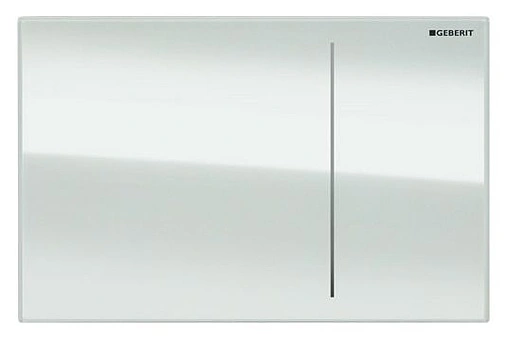 Клавиша смыва для унитаза Geberit Sigma 70 115.620.SI.1 стекло/белый