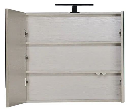 Шкаф-зеркало Aquanet Нота 75 L светлый дуб 00158857