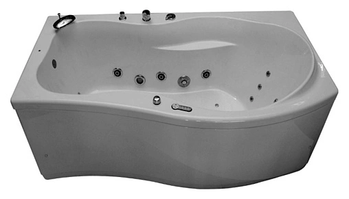 Ванна акриловая Aquanet Borneo 170x90 R 00203910