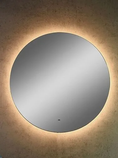 Зеркало с подсветкой Continent Ajour 55 с бесконтактным сенсором белый ЗЛП324