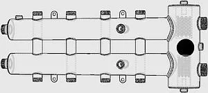 Распределительный коллектор 5 контуров с гидрострелкой 1¼"н x 1"н Север-R-М5(Aisi) 1955006 Распределительный коллектор 5 контуров с гидрострелкой 1¼"н x 1"н Север-R-М5(Aisi) 1955006, 5